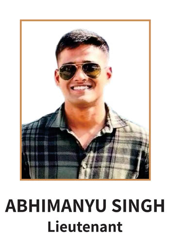 abhimanyu singh nda